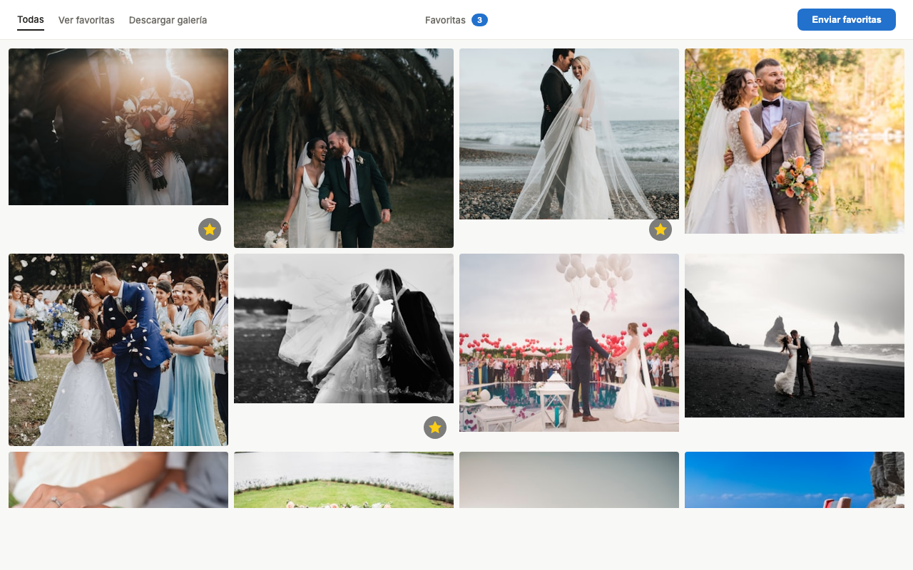 Galería de selección